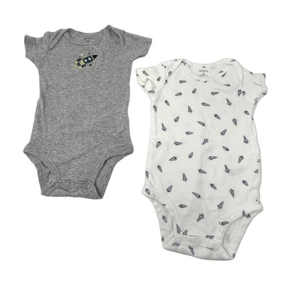 5 Baby Boy's Body Suits -  Size 6 Month - Picture 3 of 6